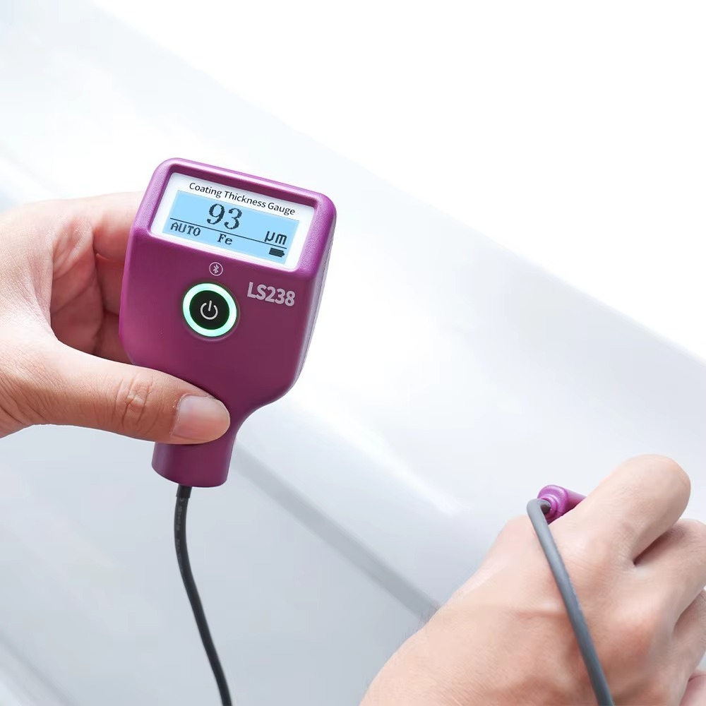 Paint Thickness Gauge - LS238 外部小型プローブ自動車塗装厚さ測定デジタルカーペイントコーティングテスター塗装厚さ計