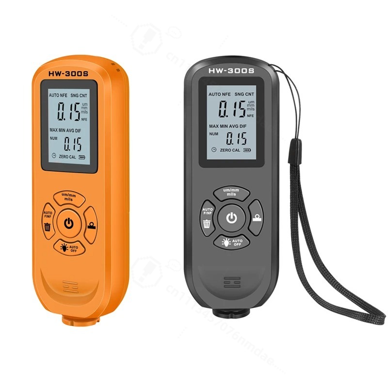 Paint Thickness Gauge - コーティング厚さ計 0.1ミクロン/0-2000 車の塗装膜厚さテスター FE/NFE測定 ロシア車用 手動塗装ツール