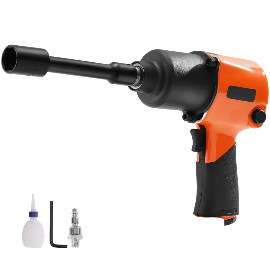 Pneumatic Impact Wrench - エアインパクトレンチ 1/2インチドライブ 空気圧工具 自動車修理用 軽量 880ft-lbsトルク