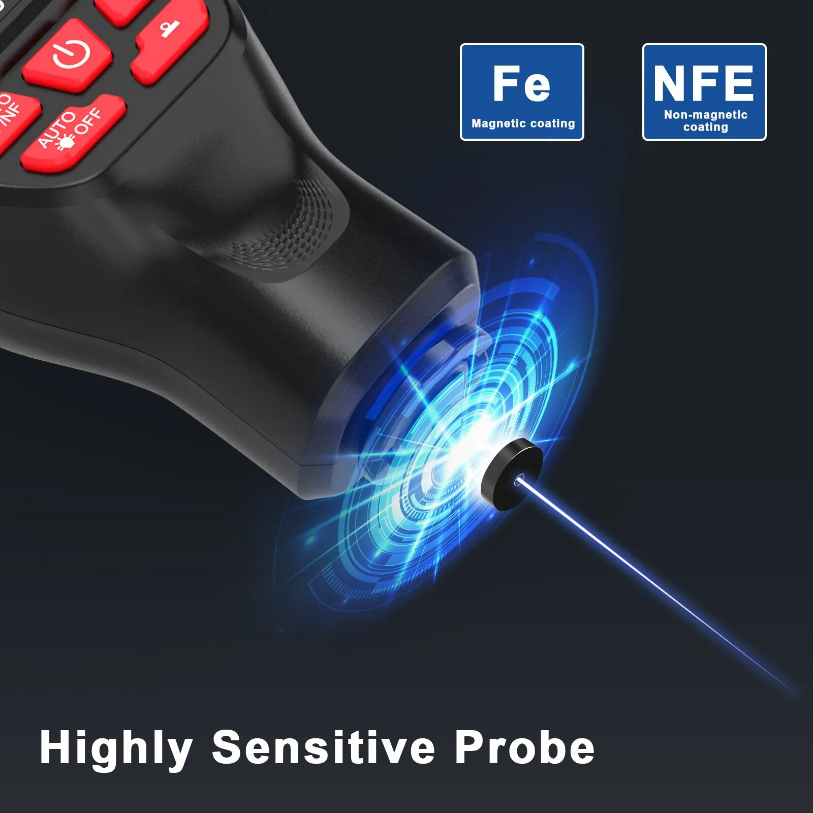 1セット HW300-MAX コーティング高精度膜厚計 大範 - Paint Thickness Gauge のレビューと価格