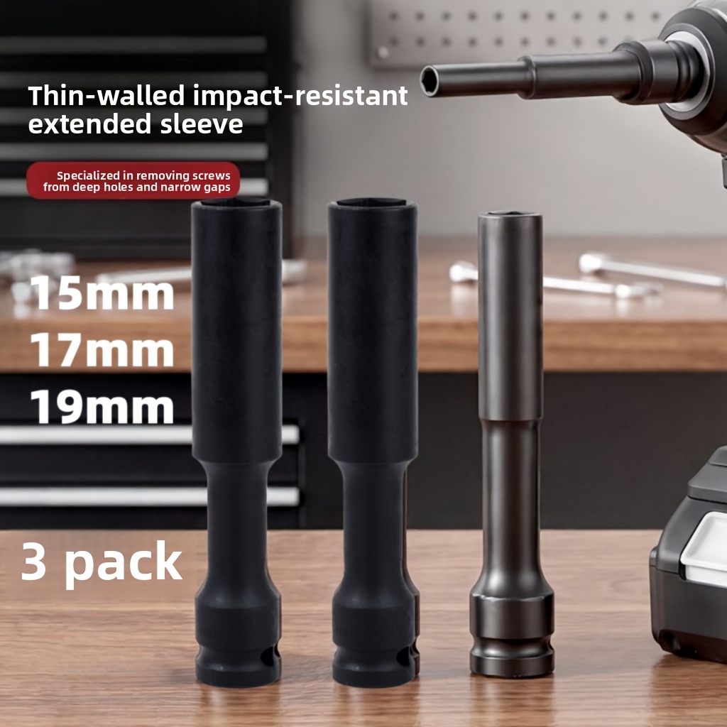 1/3個入り 1/2インチ拡張薄型インパクトソケットセット、 - Pneumatic Impact Wrench のレビューと価格